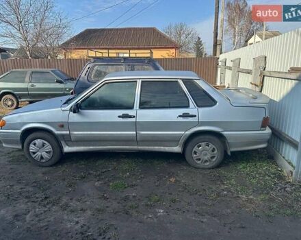 Серый ВАЗ 2115 Самара, объемом двигателя 1.5 л и пробегом 200 тыс. км за 1250 $, фото 1 на Automoto.ua