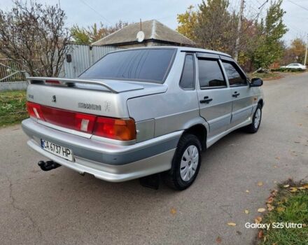 Серый ВАЗ 2115 Самара, объемом двигателя 1.5 л и пробегом 170 тыс. км за 1890 $, фото 4 на Automoto.ua