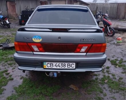Серый ВАЗ 2115 Самара, объемом двигателя 1.5 л и пробегом 168 тыс. км за 1350 $, фото 2 на Automoto.ua