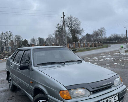 Серый ВАЗ 2115 Самара, объемом двигателя 1.6 л и пробегом 220 тыс. км за 2200 $, фото 1 на Automoto.ua