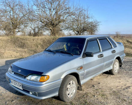 Серый ВАЗ 2115 Самара, объемом двигателя 1.6 л и пробегом 98 тыс. км за 3000 $, фото 2 на Automoto.ua