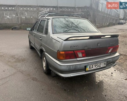 Сірий ВАЗ 2115 Самара, об'ємом двигуна 1.6 л та пробігом 251 тис. км за 600 $, фото 3 на Automoto.ua