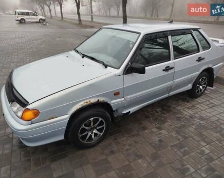 Серый ВАЗ 2115 Самара, объемом двигателя 1.6 л и пробегом 233 тыс. км за 1300 $, фото 7 на Automoto.ua