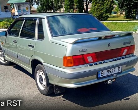 Серый ВАЗ 2115 Самара, объемом двигателя 1.6 л и пробегом 160 тыс. км за 1800 $, фото 3 на Automoto.ua