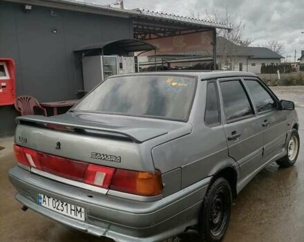 Серый ВАЗ 2115 Самара, объемом двигателя 1.6 л и пробегом 188 тыс. км за 1300 $, фото 1 на Automoto.ua