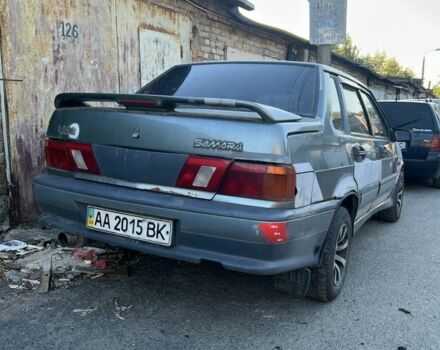 Серый ВАЗ 2115 Самара, объемом двигателя 1.5 л и пробегом 280 тыс. км за 750 $, фото 1 на Automoto.ua