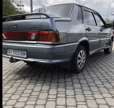 Серый ВАЗ 2115 Самара, объемом двигателя 1.6 л и пробегом 305 тыс. км за 1900 $, фото 10 на Automoto.ua