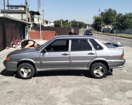 Серый ВАЗ 2115 Самара, объемом двигателя 1.6 л и пробегом 202 тыс. км за 2500 $, фото 1 на Automoto.ua