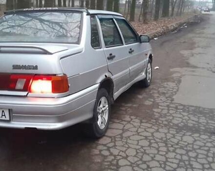 Серый ВАЗ 2115 Самара, объемом двигателя 1.6 л и пробегом 296 тыс. км за 1100 $, фото 9 на Automoto.ua