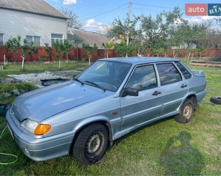 Серый ВАЗ 2115 Самара, объемом двигателя 1.6 л и пробегом 121 тыс. км за 1900 $, фото 2 на Automoto.ua