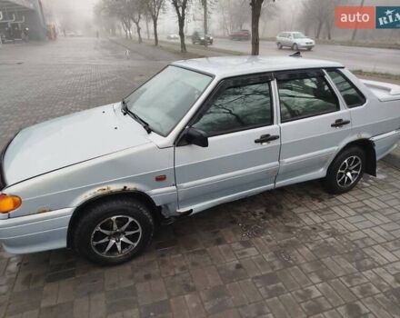 Серый ВАЗ 2115 Самара, объемом двигателя 1.6 л и пробегом 233 тыс. км за 1300 $, фото 1 на Automoto.ua