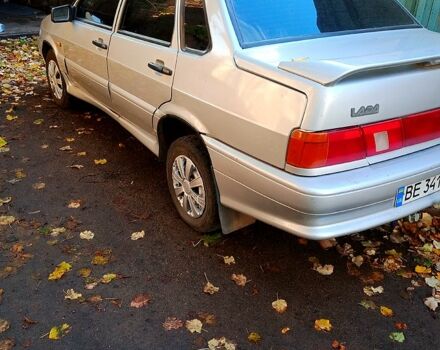 Серый ВАЗ 2115 Самара, объемом двигателя 1.6 л и пробегом 150 тыс. км за 1700 $, фото 1 на Automoto.ua