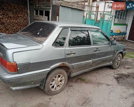 Серый ВАЗ 2115 Самара, объемом двигателя 1.6 л и пробегом 180 тыс. км за 1000 $, фото 1 на Automoto.ua