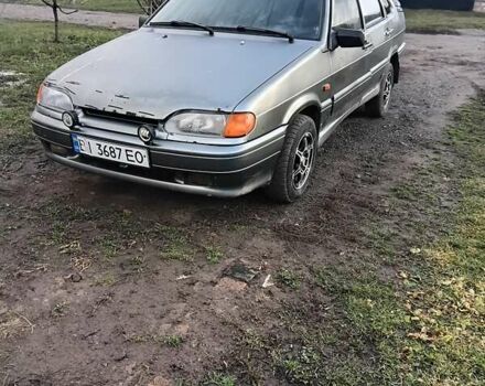 Серый ВАЗ 2115 Самара, объемом двигателя 1.6 л и пробегом 245 тыс. км за 1500 $, фото 1 на Automoto.ua