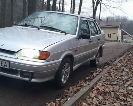 Серый ВАЗ 2115 Самара, объемом двигателя 1.6 л и пробегом 296 тыс. км за 1100 $, фото 3 на Automoto.ua