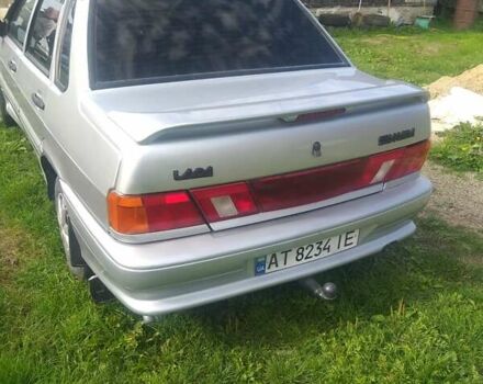 Серый ВАЗ 2115 Самара, объемом двигателя 1.6 л и пробегом 150 тыс. км за 2500 $, фото 3 на Automoto.ua