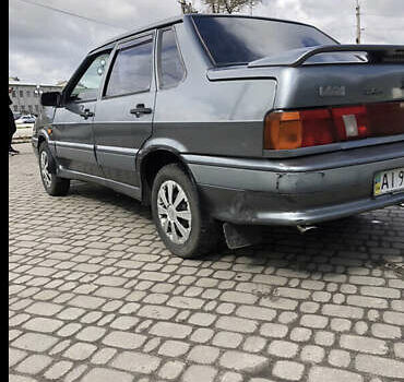 Серый ВАЗ 2115 Самара, объемом двигателя 1.6 л и пробегом 305 тыс. км за 1900 $, фото 15 на Automoto.ua