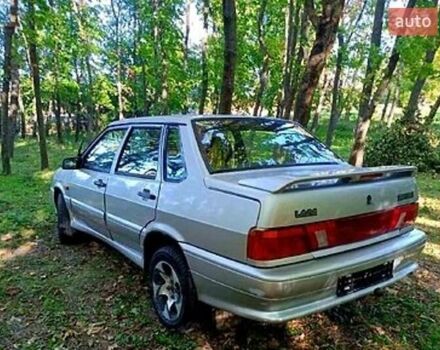 Серый ВАЗ 2115 Самара, объемом двигателя 1.6 л и пробегом 220 тыс. км за 2950 $, фото 4 на Automoto.ua
