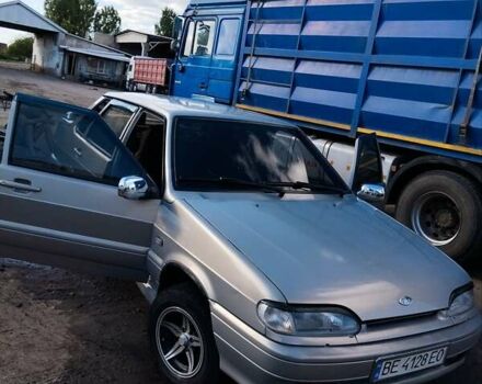 Серый ВАЗ 2115 Самара, объемом двигателя 1.6 л и пробегом 272 тыс. км за 2100 $, фото 2 на Automoto.ua