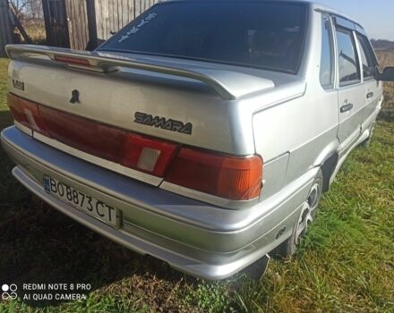 Серый ВАЗ 2115 Самара, объемом двигателя 1.6 л и пробегом 180 тыс. км за 1450 $, фото 1 на Automoto.ua