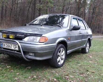 Серый ВАЗ 2115 Самара, объемом двигателя 1.6 л и пробегом 179 тыс. км за 2000 $, фото 3 на Automoto.ua