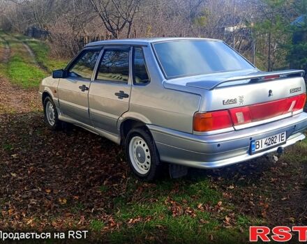 Серый ВАЗ 2115 Самара, объемом двигателя 1.6 л и пробегом 200 тыс. км за 2100 $, фото 3 на Automoto.ua