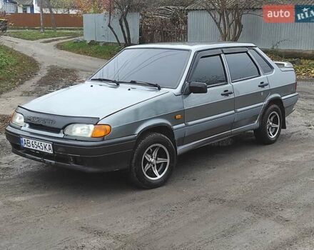 Серый ВАЗ 2115 Самара, объемом двигателя 1.6 л и пробегом 257 тыс. км за 1500 $, фото 5 на Automoto.ua