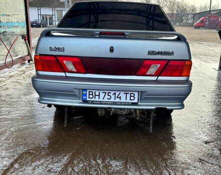 Серый ВАЗ 2115 Самара, объемом двигателя 1.6 л и пробегом 170 тыс. км за 1600 $, фото 3 на Automoto.ua