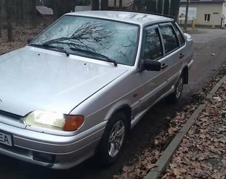 Серый ВАЗ 2115 Самара, объемом двигателя 1.6 л и пробегом 296 тыс. км за 1100 $, фото 1 на Automoto.ua