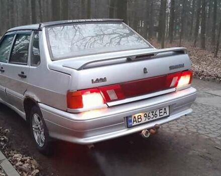 Серый ВАЗ 2115 Самара, объемом двигателя 1.6 л и пробегом 296 тыс. км за 1100 $, фото 10 на Automoto.ua