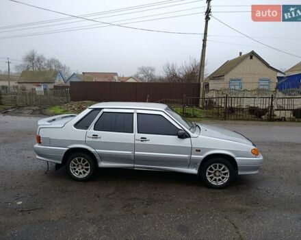 Серый ВАЗ 2115 Самара, объемом двигателя 1.6 л и пробегом 216 тыс. км за 2250 $, фото 1 на Automoto.ua