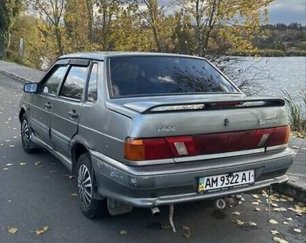 ВАЗ 2115 Самара 2007 у Василькове на Automoto.ua Сірий ВАЗ 2115 Самара, об'ємом двигуна 1.6 л та пробігом 296 тис. км за 1828 $, фото 4 на Automoto.ua