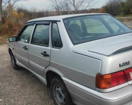 Серый ВАЗ 2115 Самара, объемом двигателя 1.6 л и пробегом 174 тыс. км за 2000 $, фото 4 на Automoto.ua
