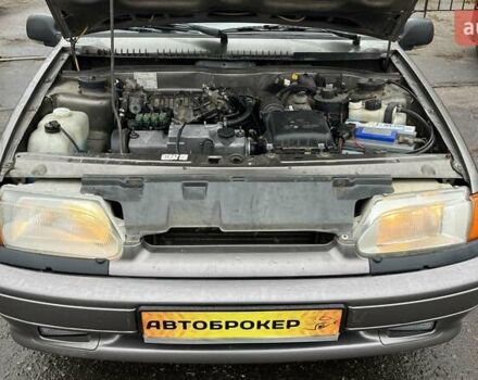 Серый ВАЗ 2115 Самара, объемом двигателя 1.6 л и пробегом 185 тыс. км за 1500 $, фото 6 на Automoto.ua