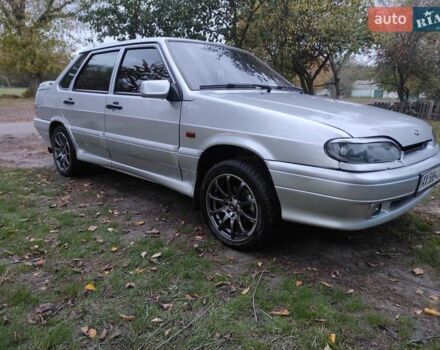 Серый ВАЗ 2115 Самара, объемом двигателя 1.6 л и пробегом 212 тыс. км за 3000 $, фото 1 на Automoto.ua