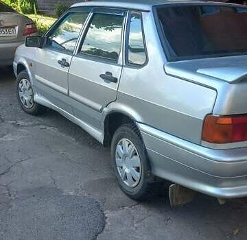 Серый ВАЗ 2115 Самара, объемом двигателя 1.6 л и пробегом 264 тыс. км за 2300 $, фото 4 на Automoto.ua