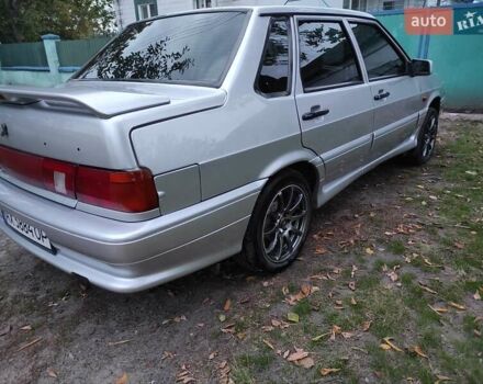 Серый ВАЗ 2115 Самара, объемом двигателя 1.6 л и пробегом 212 тыс. км за 3000 $, фото 5 на Automoto.ua