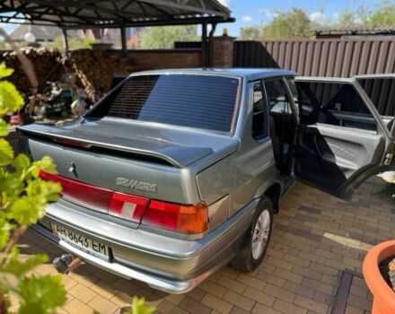 Серый ВАЗ 2115 Самара, объемом двигателя 1.6 л и пробегом 106 тыс. км за 2350 $, фото 2 на Automoto.ua