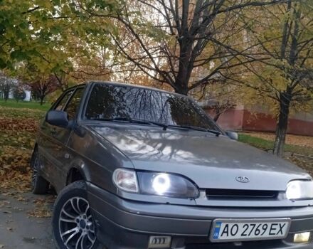 Серый ВАЗ 2115 Самара, объемом двигателя 1.6 л и пробегом 200 тыс. км за 1400 $, фото 3 на Automoto.ua