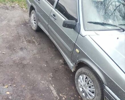 Серый ВАЗ 2115 Самара, объемом двигателя 1.6 л и пробегом 100 тыс. км за 1400 $, фото 4 на Automoto.ua