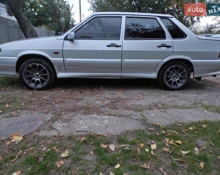 Серый ВАЗ 2115 Самара, объемом двигателя 1.6 л и пробегом 212 тыс. км за 3000 $, фото 3 на Automoto.ua