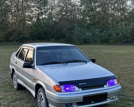 Серый ВАЗ 2115 Самара, объемом двигателя 1.5 л и пробегом 155 тыс. км за 1400 $, фото 1 на Automoto.ua