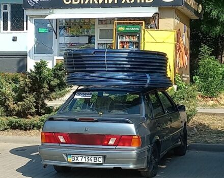 Серый ВАЗ 2115 Самара, объемом двигателя 1.6 л и пробегом 149 тыс. км за 1600 $, фото 4 на Automoto.ua