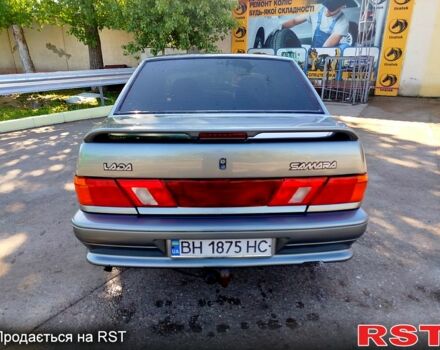 Серый ВАЗ 2115 Самара, объемом двигателя 1.6 л и пробегом 235 тыс. км за 2350 $, фото 4 на Automoto.ua