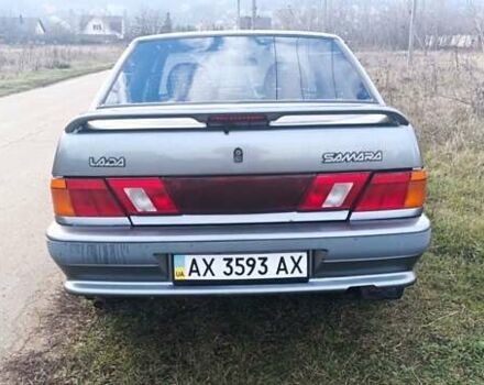 Серый ВАЗ 2115 Самара, объемом двигателя 1.57 л и пробегом 132 тыс. км за 1799 $, фото 4 на Automoto.ua