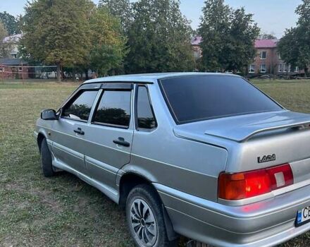 Серый ВАЗ 2115 Самара, объемом двигателя 1.5 л и пробегом 155 тыс. км за 1400 $, фото 5 на Automoto.ua