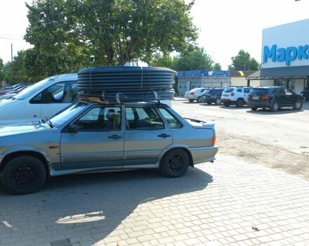 Серый ВАЗ 2115 Самара, объемом двигателя 1.6 л и пробегом 149 тыс. км за 1600 $, фото 5 на Automoto.ua