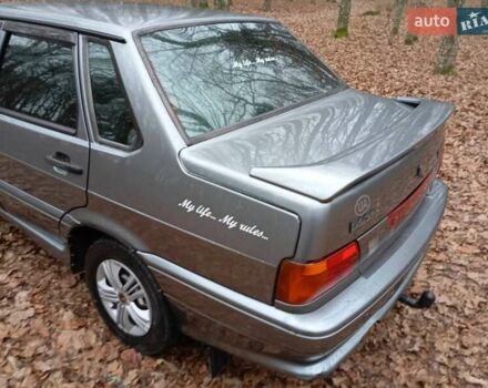 Серый ВАЗ 2115 Самара, объемом двигателя 1.6 л и пробегом 110 тыс. км за 1950 $, фото 3 на Automoto.ua