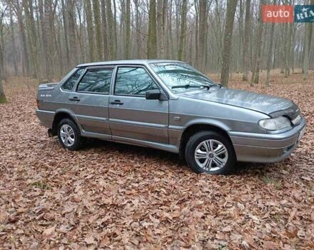 Серый ВАЗ 2115 Самара, объемом двигателя 1.6 л и пробегом 110 тыс. км за 1950 $, фото 6 на Automoto.ua