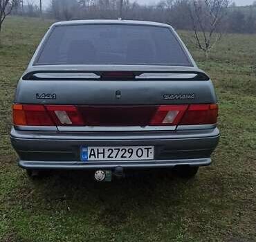 Серый ВАЗ 2115 Самара, объемом двигателя 1.6 л и пробегом 173 тыс. км за 2000 $, фото 1 на Automoto.ua